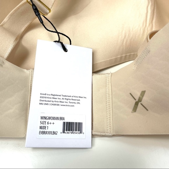 Knix Wing Women Wire Free Nude Bra 6++ - Picture 3 of 5